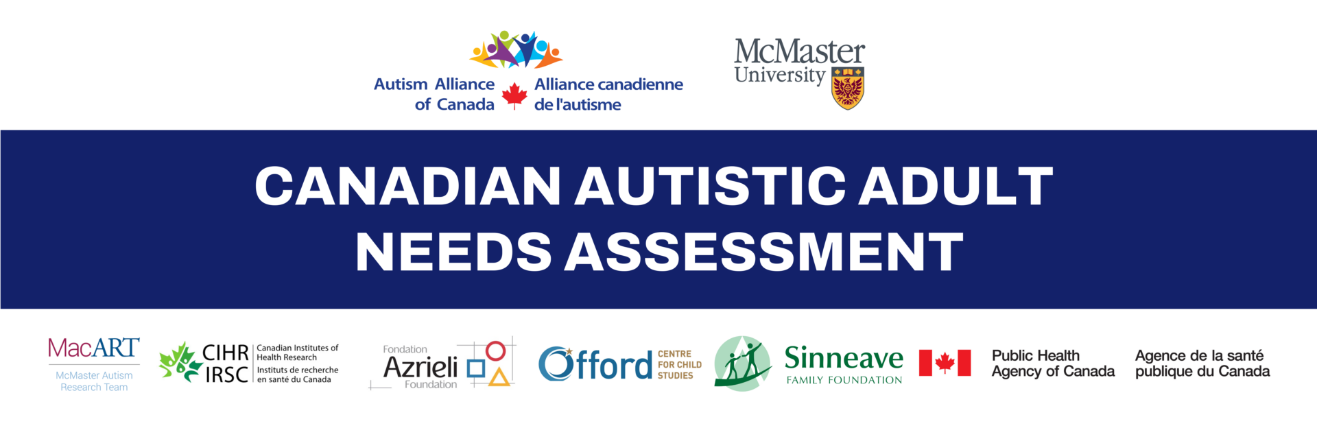 Title graphic for Canadian Autistic Adult Needs Assessment