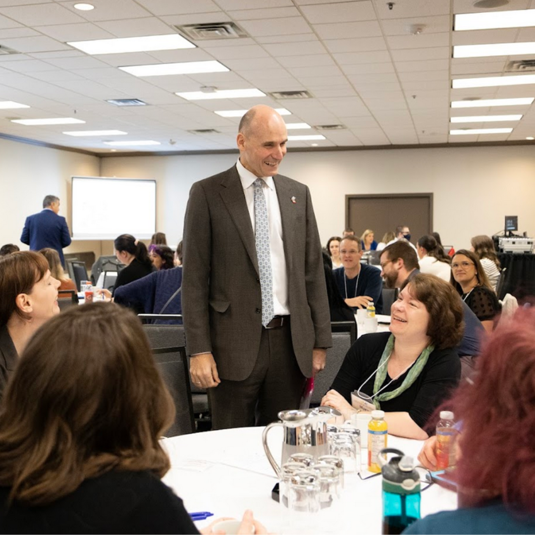 Minister Jean-Yves Duclos speaking to CALS participants